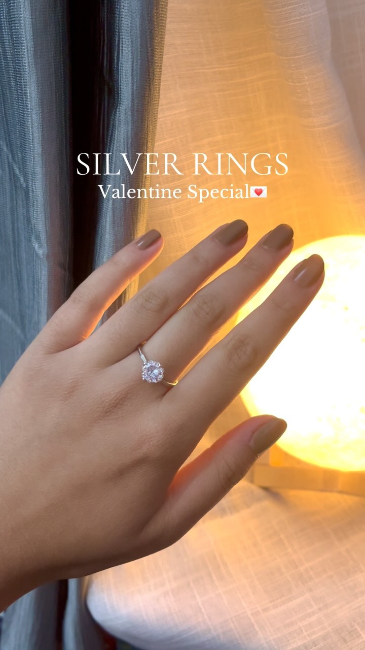 Zircon Single Stone Ring - View 1