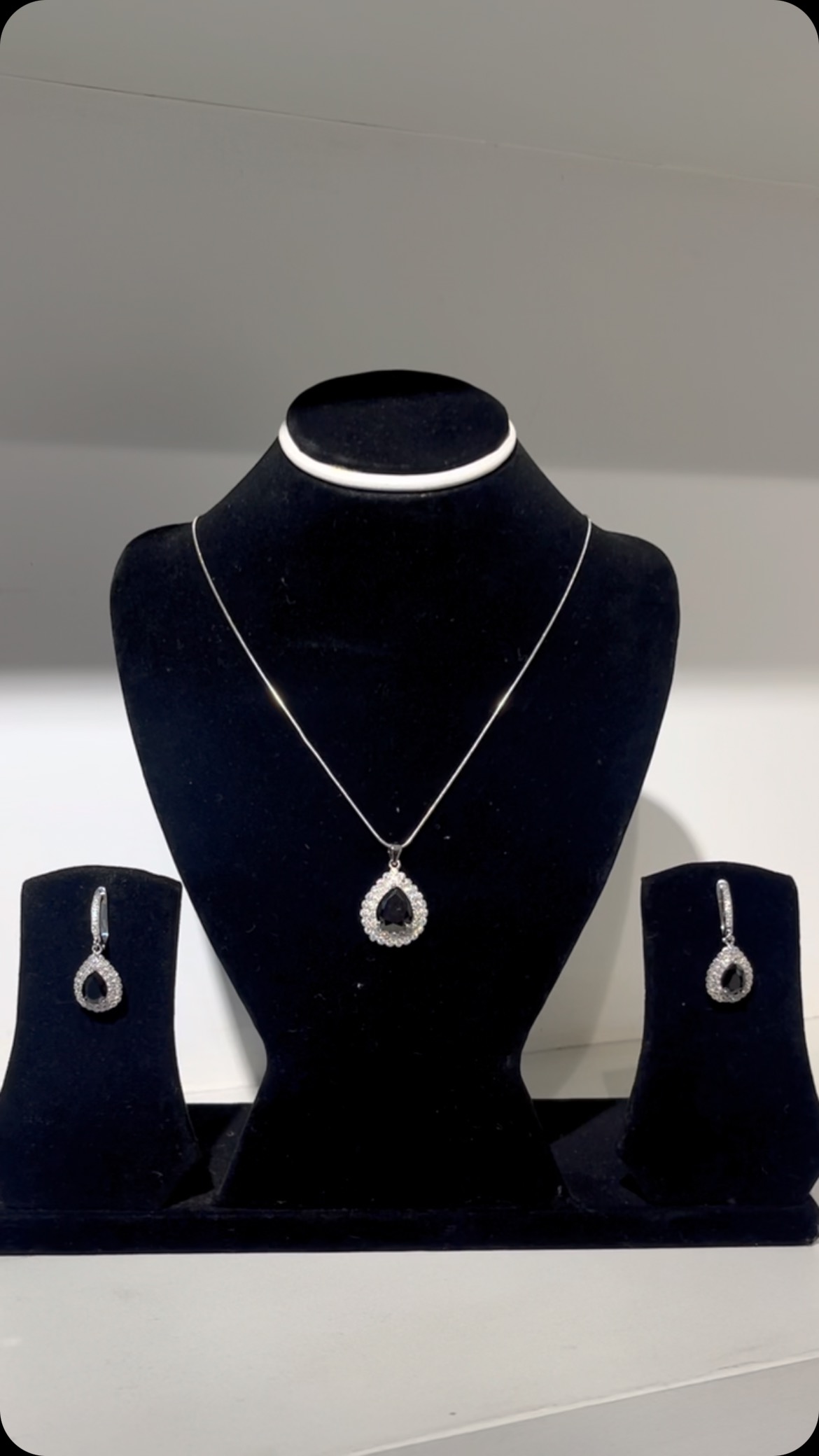 A statement of elegance bold black and shimmering silver - View 1