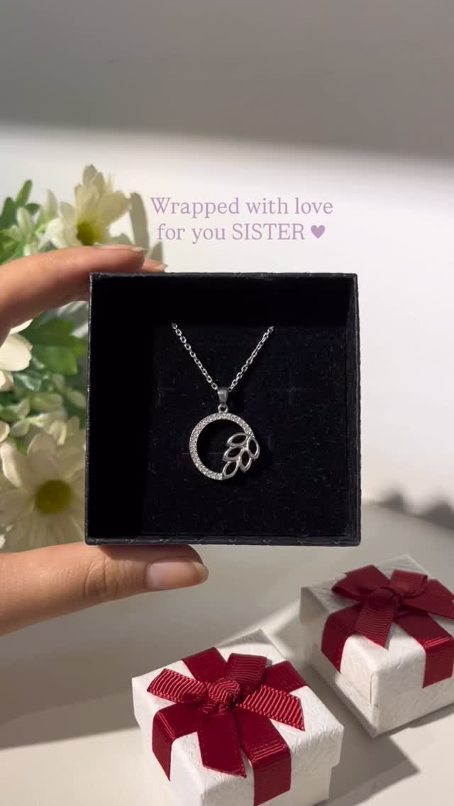Let this Rakhi be wrapped in silver and love - View 1