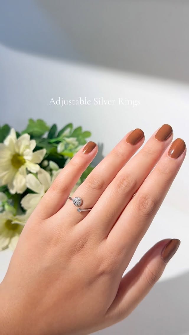 Adjustable Silver Rings - View 1
