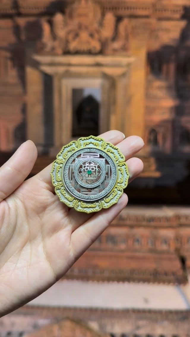Mandala Brooch - View 1