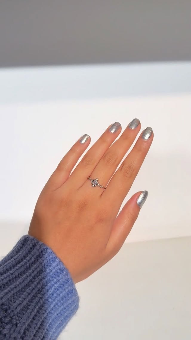 Minimal Silver Rings - View 1