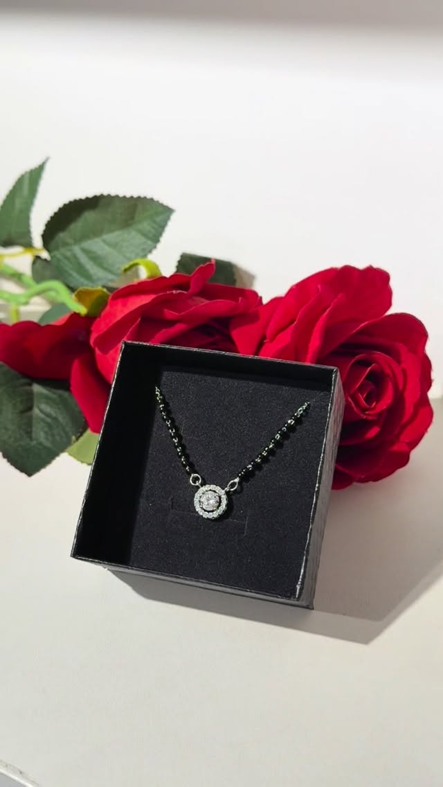 Silver Mangalsutra - View 1