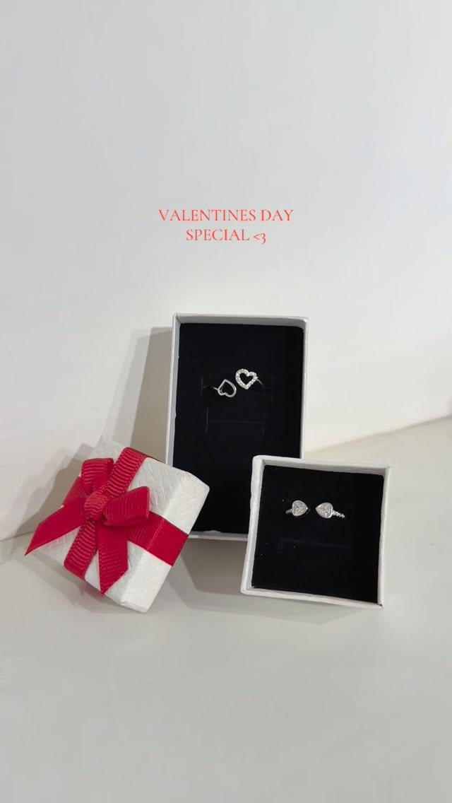 Heart Silver Rings