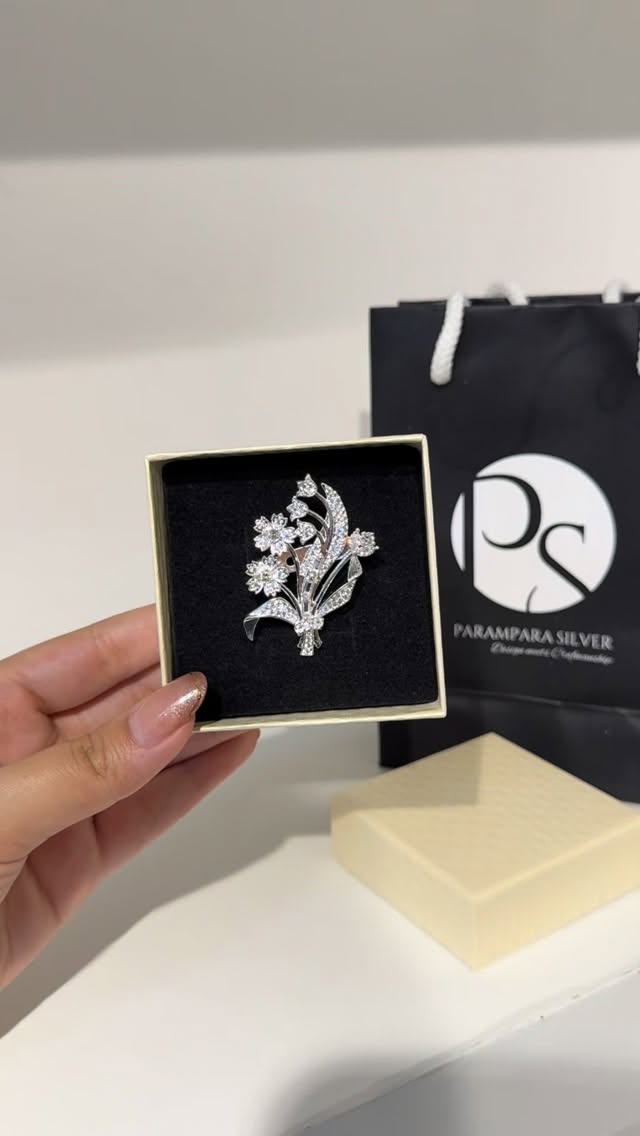 Bouquet Brooch - View 1